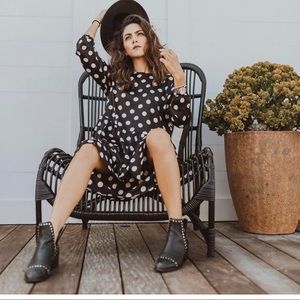 H&M Polka dot dress size Small